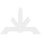 Ekena Millwork Vanguard Architectural Grade PVC Gable Bracket, 60"W x 40"H x 2"D x 6"F, 16/12 Pitch GBP060X40X0206VAN00 - alternate 2